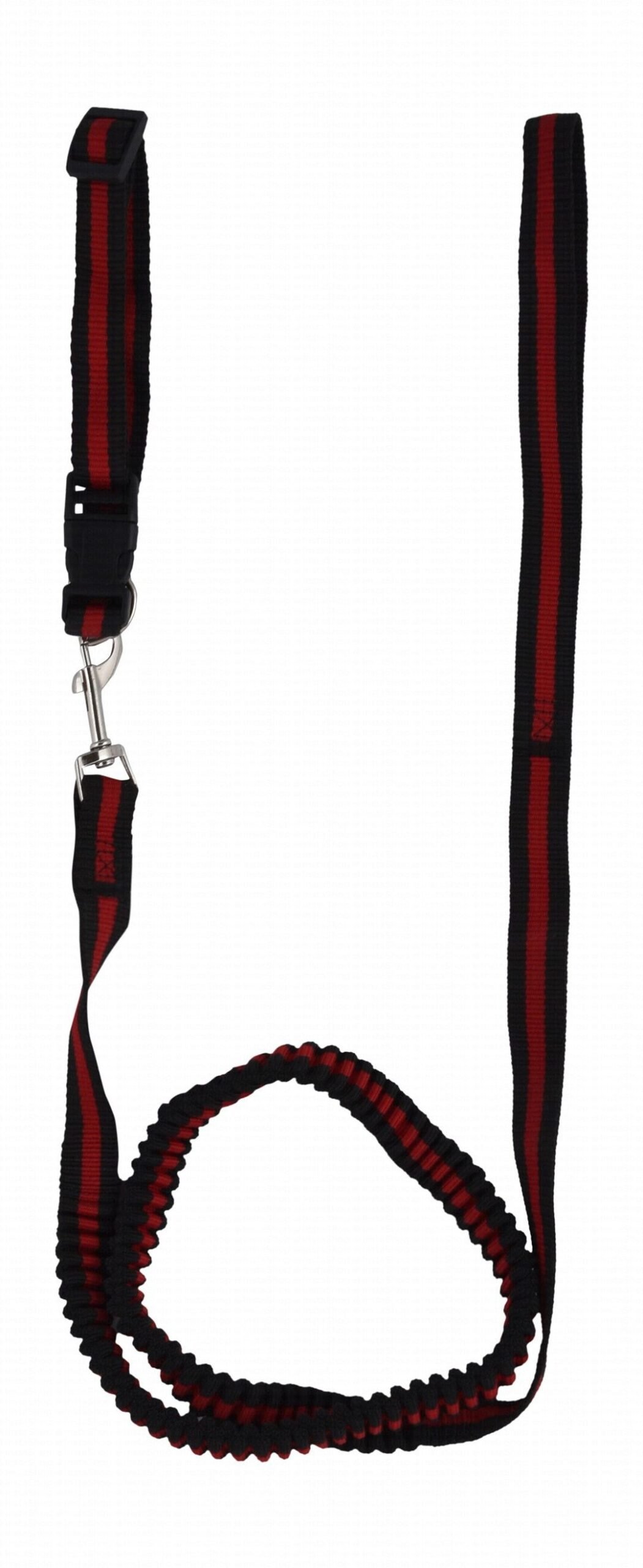 Bonz pets black and red 120cm leash with collar